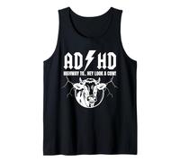 AD. HD Highway a.. Hey Guarda Una Mucca! Divertente Classico Rock Canotta