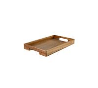 AD HOC Vassoio da portata SERVE 50x30cm Acacia / Noce marrone