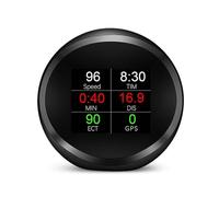 AD P11 Head Up Display OBD + GPS HUD Auto Head Up Display Tachimetro Proiettore Km/h MPH Elettronica For Auto Allarme Di Velocità Eccessiva Pendenza Inclinazione Strumento Multifunzione