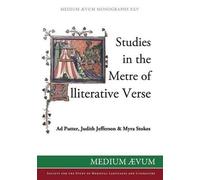 Ad Putter Studies in the Metre of Alliterative Verse (Tascabile)
