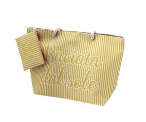 Ad Trend Borsa Mare con Pochette Ass. 58 x 18 Cm H 38 Cm Tessuto 1 Pz