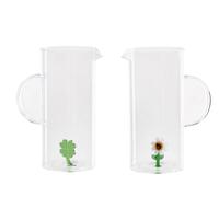 Ad Trend Caraffa con Decoro Assortito 3D 1,4 Lt D 17 Cm H 22 Cm Vetro Trasparente 1 Pz