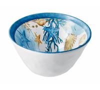 Ad Trend Ciotola Melamina Shell D 12 Cm H 6 Cm Blu 1 Pz