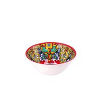 Ad Trend Ciotola Rian in Melamina D 16 Cm H 6,5 Cm Rosso Blu