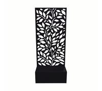 Ad Trend Fioriera Ferro Nera 50×22 cm H 120 cm
