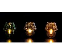 Ad Trend Lampada di Natale Vetro Ass. D 17 Cm H 18 Cm Oro 1 Pz