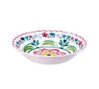 Ad Trend Piatto Fondo Glen in Melamina D 22 Cm H 5 Cm Multicolor
