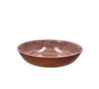 Ad Trend Piatto Fondo in Melamina D 22 Cm H 5 Cm Terra