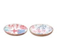 Ad Trend Piatto Tondo Maela Ass. D 20 Cm Legno 1 Pz