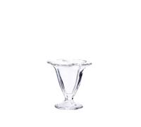 Ad Trend Set 4 Coppe Gelato in Vetro D 10 cm H11 cm