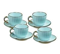 AD TREND TAZZINE Caffe' Set 4 Pezzi con PIATTINO Sally Colazione