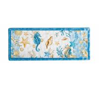 Ad Trend Vassoio Rettangolare Melamina Shell 27 x 11 x 2 Cm Blu 1 Pz