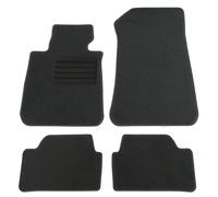ad Tuning GmbH hg10228 Velours vestibilità Set di tappetini Nero Auto Tappeti Tappeti Tappeto Floor Mats