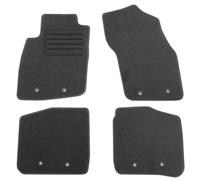 AD Tuning Set di Tappetini Auto Guidatore in Velluto, Colore: Nero