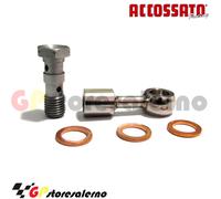 AD002 ADATTATORE RACCORDO TUBO FRENO 2 TUBI 10X1 BLACK DOUGLAS