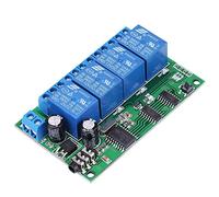 AD22B04 4 Channel 12V Modulo Relay DTMF Tono Signal Decoder Relay Phone Telecomando PLC