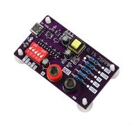 AD585 Modulo di riferimento di tensione 10/7.5/5/2.5/1.24V Calibrazione a cinque livelli per metri, 5V Tipo-C Alimentato con 0,1% Resistori a film metallico,