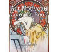 Ada Ashley Art Nouveau Coloring Book (Tascabile)