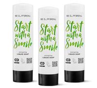 ADA Cosmetics Sapone liquido, 3 x 300 ml, sapone fruttato per il benessere con lime e menta, anguria e bacche e arancia dolce, confezione da 3 ricariche per Smart Care Be Different