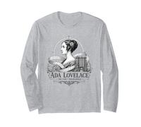 ADA Lovelace Primo Programmatore Portrait Science Pioneer Maglia a Manica