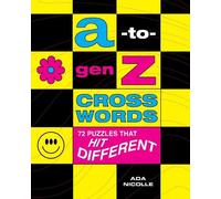 Ada Nicolle A-to-Gen Z Crosswords (Anello, filo)