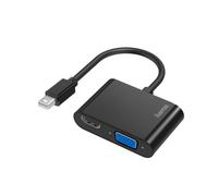 Ada. video, 2 in 1, f. Mini-DisplayPort porta VGA e HDMI™, Ultra-HD 4K