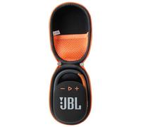 Adada Custodia da viaggio per JBL Clip 4 - Mini altoparlante Bluetooth portatile (nero+arancione)