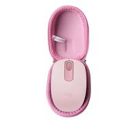Adada Custodia rigida da viaggio per mouse wireless Bluetooth Logitech M196 (rosa)