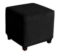 adadvo Copri Pouf 60x60 40 x 40 100x100 Copri Poggiapiedi Rettangolare Copertura Sgabello Fodere Coprisgabello(H11,63x63x48 cm)