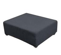 adadvo Copri Pouf Rettangolare Elasticizzato Copri Ottomano Copri Sgabello Copri Pouf Poggiapiedi Copri Sgabello Fodera per Poggiapiedi(N2,85-95x70-80cm)