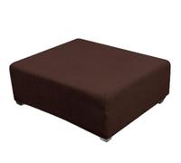 adadvo Copri Pouf Rettangolare Elasticizzato Copri Ottomano Copri Sgabello Copri Pouf Poggiapiedi Copri Sgabello Fodera per Poggiapiedi(N1,85-95x70-80cm)