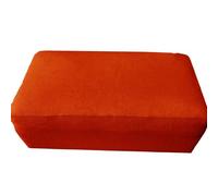 adadvo Copri Pouf Rettangolare Elasticizzato, Copri Poggiapiedi Divano Morbido Fodere per Pouf Copertura Dell'Ottomano Lavabile Sofa Protettore per Soggiorno(G11,80-90x65-75x25-35)