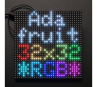 Adafruit 32x32 RGB LED Matrix Panel, 6mm pitch, 1484