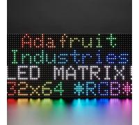 Adafruit 64x32 RGB LED Matrice Pannello,2048 Luminoso RGB,6mm Misura