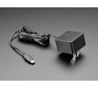 Adafruit - Accessorio ufficiale Raspberry Pi Power Supply 5,1 V 3 A con USB C, lunghezza 1,5 m