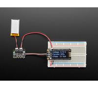 Adafruit MAX17048 Monitor Di Batteria LiPoly/LiIon, STEMMA JST PH & QT, 5580