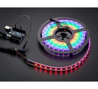 Adafruit NeoPixel ADA1461 - Striscia LED RGB digitale, 60 LED, colore nero