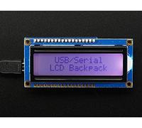 Adafruit USB + Serial Back Pack Kit with 16 X 2 RGB Retroilluminazione LCD positivo [ada782]