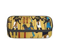 ADAhgu Antico Egitto Tribe Series Stampa Grande Astuccio Portapenne Astuccio per la Scuola Forniture di Viaggio Studenti Professionali