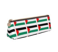 ADAhgu Astuccio con stampa bandiera della Palestina, versatile, leggero, con cerniera, per penne e studenti scolastici