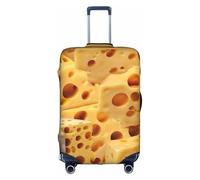 ADAhgu Cheese Sandwich Stampa Copertura protettiva per valigie lavabile da viaggio con cerniera nascosta, bianco, M