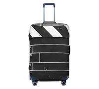 ADAhgu Classic Movie Clapboard Nero Stampa Alla Moda Valigia Copertura Personalizzata per Viaggi e Affari, Nero , M