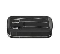 ADAhgu Classico film Clapboard stampa nera grande astuccio portapenne forniture scolastiche viaggio studenti professionisti