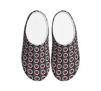 ADAhgu Fresh Cherry Print Adult TPR pantofole lavabili per uomini e donne scarpe invernali traspiranti e accoglienti