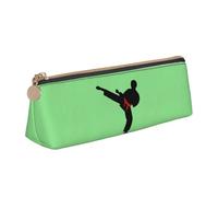 ADAhgu Karate Boy Vector Cintura Cambiabile Stampa a Colori Uso Versatile Astuccio Leggero Astuccio Con Cerniera Penna Storage Studenti Scuola