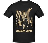 Adam And The Ants T Shirt Men's Tee Cotton O-Neck Short Sleeves T-Shirts Black 3XL