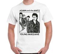 Adam And The Ants Young Parisians Retro Men T Shirt White XXL