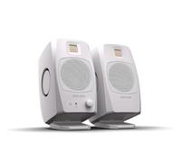 Adam Audio D3V - Sistema di monitor attivo per desktop con porta USB-C (coppia), bianco