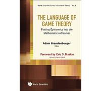 Adam Brandenbur Language Of Game Theory, The: Putting Epistem (Copertina rigida)