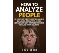 Adam Brown How to Analyze People (Tascabile)